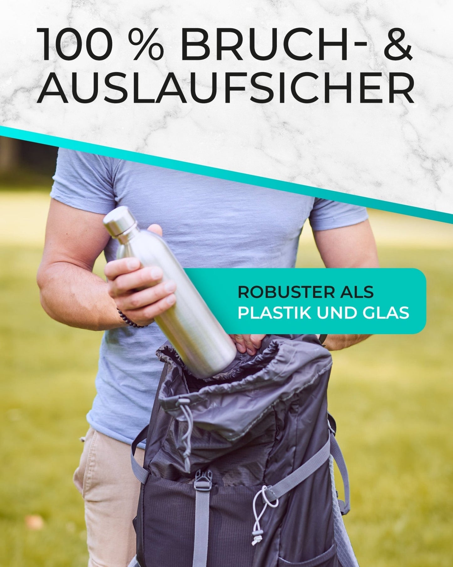 Moby-Dick - 1.0L Edelstahl-Flasche