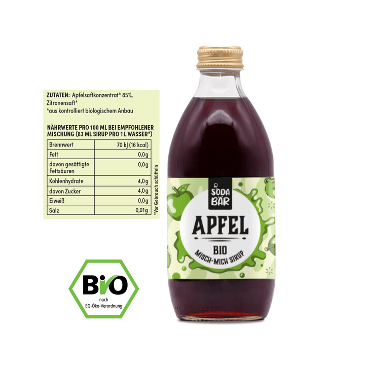 Sodabär BIO Sirup | Orange, Cassis & Apfel